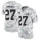＃27 Youth Myles Bryant Arctic Camo Limited Cleveland Browns 2024 Salute to Service Jersey