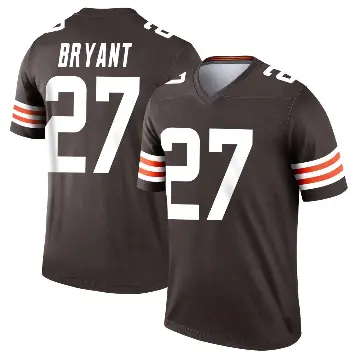 ＃27 Youth Myles Bryant Brown Legend Cleveland Browns Jersey