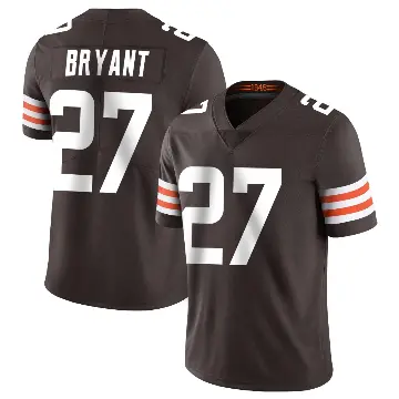 ＃27 Youth Myles Bryant Brown Limited Cleveland Browns Team Color Vapor Untouchable Jersey