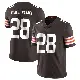 ＃28 Men's Emmanuel McNeil-Warren Brown Limited Cleveland Browns Team Color Vapor Untouchable Jersey