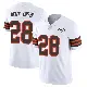 ＃28 Men's Emmanuel McNeil-Warren White Limited Cleveland Browns Vapor 1946 Collection Alternate Jersey