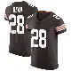 ＃28 Men's Trey Dean III Brown Elite Cleveland Browns Vapor Jersey