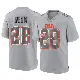 ＃28 Men's Trey Dean III Gray Game Cleveland Browns Atmosphere Fashion Jersey