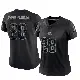 ＃28 Women's Emmanuel McNeil-Warren Black Limited Cleveland Browns Reflective Jersey