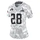 ＃28 Women's Tre Avery Arctic Camo Limited Cleveland Browns 2024 Salute to Service Jersey