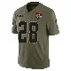 ＃28 Youth Emmanuel McNeil-Warren Olive Limited Cleveland Browns 2025 Salute to Service Jersey