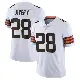 ＃28 Youth Tre Avery White Limited Cleveland Browns Vapor Untouchable Jersey