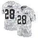 ＃28 Youth Trey Dean III Arctic Camo Limited Cleveland Browns 2024 Salute to Service Jersey
