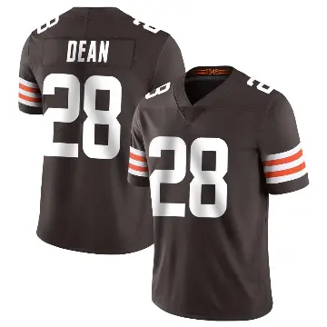 ＃28 Youth Trey Dean III Brown Limited Cleveland Browns Team Color Vapor Untouchable Jersey