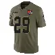 ＃29 Men's Cameron Mitchell Olive Limited Cleveland Browns 2025 Salute to Service Jersey