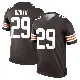 ＃29 Men's Davon Booth Brown Legend Cleveland Browns Jersey