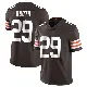 ＃29 Men's Davon Booth Brown Limited Cleveland Browns Team Color Vapor Untouchable Jersey