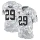 ＃29 Men's Tyler Hall Arctic Camo Limited Cleveland Browns 2024 Salute to Service Jersey