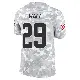 ＃29 Men's Tyler Hall Arctic Camo Limited Cleveland Browns 2024 Salute to Service Jersey