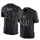 ＃29 Men's Tyler Hall Black Limited Cleveland Browns Reflective Jersey
