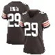 ＃29 Women's Davon Booth Brown Game Cleveland Browns Team Color Jersey