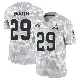 ＃29 Youth Davon Booth Arctic Camo Limited Cleveland Browns 2024 Salute to Service Jersey
