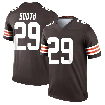 ＃29 Youth Davon Booth Brown Legend Cleveland Browns Jersey