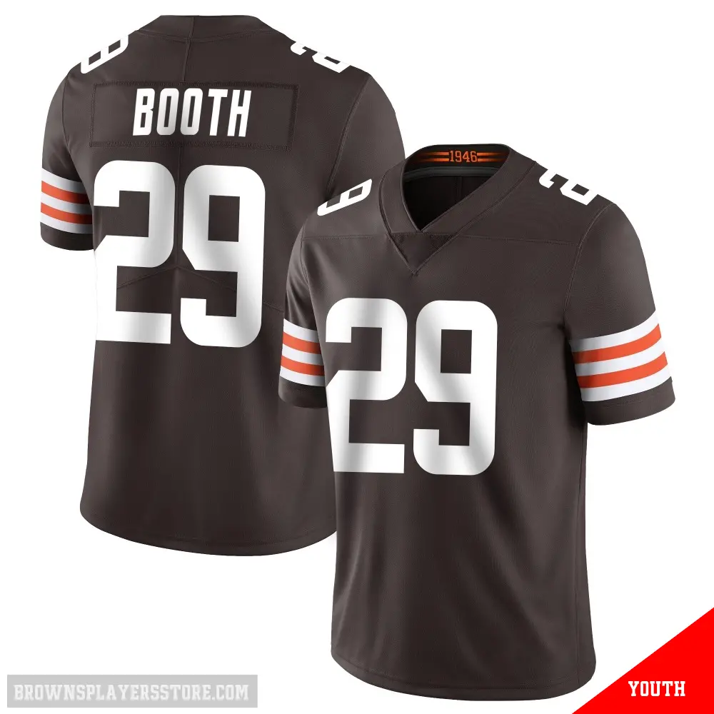 ＃29 Youth Davon Booth Brown Limited Cleveland Browns Team Color Vapor Untouchable Jersey