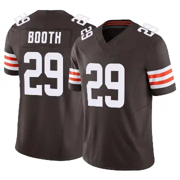 ＃29 Youth Davon Booth Brown Limited Cleveland Browns Vapor F.U.S.E. Jersey