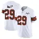 ＃29 Youth Davon Booth White Limited Cleveland Browns Vapor 1946 Collection Alternate Jersey