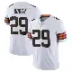 ＃29 Youth Davon Booth White Limited Cleveland Browns Vapor Untouchable Jersey