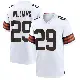 ＃29 Youth Dee Williams White Game Cleveland Browns Jersey