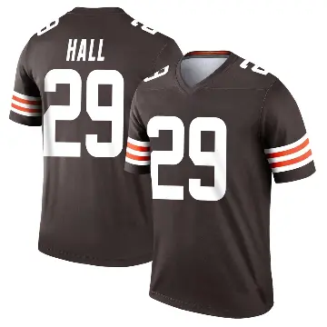 ＃29 Youth Tyler Hall Brown Legend Cleveland Browns Jersey