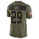 ＃29 Youth Tyler Hall Olive Limited Cleveland Browns 2025 Salute to Service Jersey