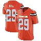 ＃29 Youth Tyler Hall Orange Limited Cleveland Browns Alternate Vapor Untouchable Jersey
