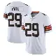 ＃29 Youth Tyler Hall White Limited Cleveland Browns Vapor Untouchable Jersey