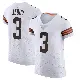 ＃3 Men's Jerry Jeudy White Elite Cleveland Browns Vapor Jersey