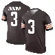 ＃3 Men's Marquise Goodwin Brown Legend Cleveland Browns Jersey