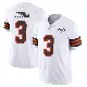 ＃3 Men's Marquise Goodwin White Limited Cleveland Browns Vapor 1946 Collection Alternate Jersey