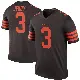 ＃3 Youth Jerry Jeudy Brown Legend Cleveland Browns Color Rush Jersey