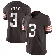 ＃3 Youth Jerry Jeudy Brown Limited Cleveland Browns Team Color Vapor Untouchable Jersey
