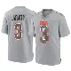 ＃3 Youth Jerry Jeudy Gray Game Cleveland Browns Atmosphere Fashion Jersey