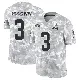 ＃3 Youth Marquise Goodwin Arctic Camo Limited Cleveland Browns 2024 Salute to Service Jersey
