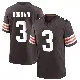 ＃3 Youth Marquise Goodwin Brown Game Cleveland Browns Team Color Jersey