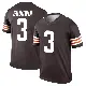 ＃3 Youth Marquise Goodwin Brown Legend Cleveland Browns Jersey