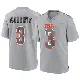 ＃3 Youth Marquise Goodwin Gray Game Cleveland Browns Atmosphere Fashion Jersey
