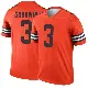 ＃3 Youth Marquise Goodwin Orange Legend Cleveland Browns Inverted Jersey