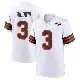 ＃3 Youth Marquise Goodwin White Game Cleveland Browns 1946 Collection Alternate Jersey