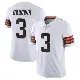 ＃3 Youth Marquise Goodwin White Limited Cleveland Browns Vapor Untouchable Jersey