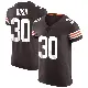 ＃30 Men's Devin Bush Brown Elite Cleveland Browns Vapor Jersey