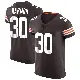 ＃30 Men's Duron Harmon Brown Elite Cleveland Browns Vapor Jersey
