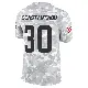 ＃30 Men's Nik Constantinou Arctic Camo Limited Cleveland Browns 2024 Salute to Service Jersey