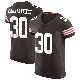 ＃30 Men's Nik Constantinou Brown Elite Cleveland Browns Vapor Jersey