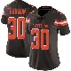 ＃30 Women's Duron Harmon Brown Limited Cleveland Browns Team Color Vapor Untouchable Jersey