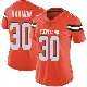 ＃30 Women's Duron Harmon Orange Limited Cleveland Browns Alternate Vapor Untouchable Jersey